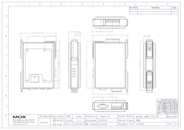 MGate MB3170-M-ST-T