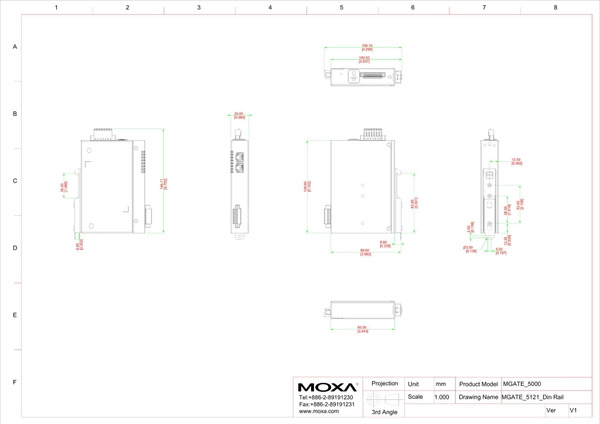 MGate 5121-T