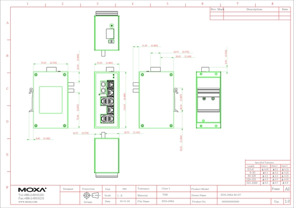 EDS-208A-M-ST-T
