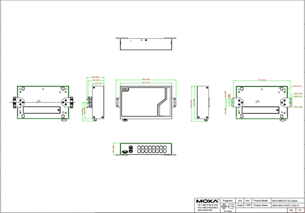 NPort 5610-16-DT-J-G2-T