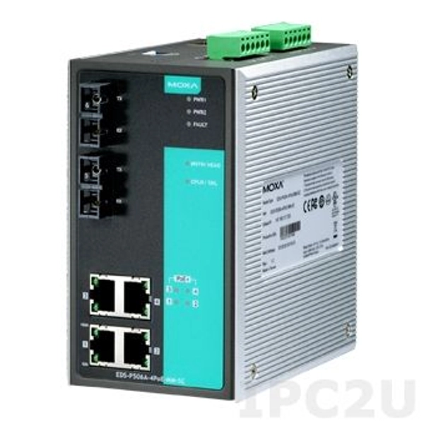EDS-P506A-4PoE-SS-SC