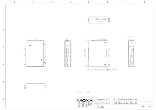 MGate 5119-T