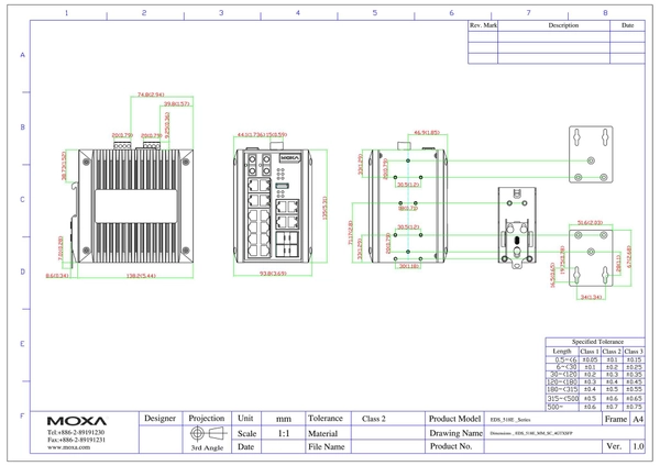 EDS-518E-MM-SC-4GTXSFP-T