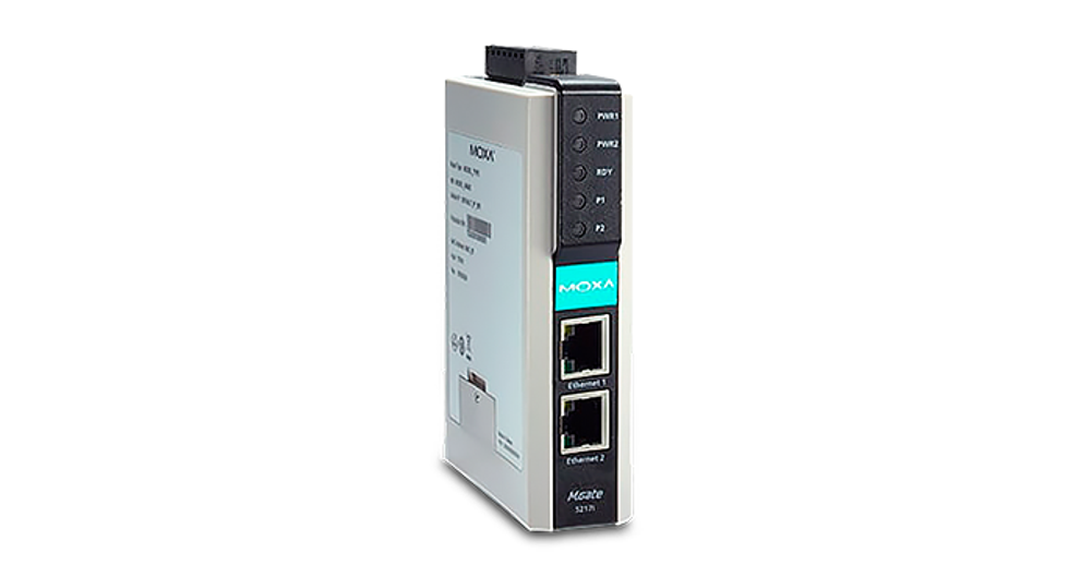 Шлюз MGate 5217: Modbus в BACnet/IP