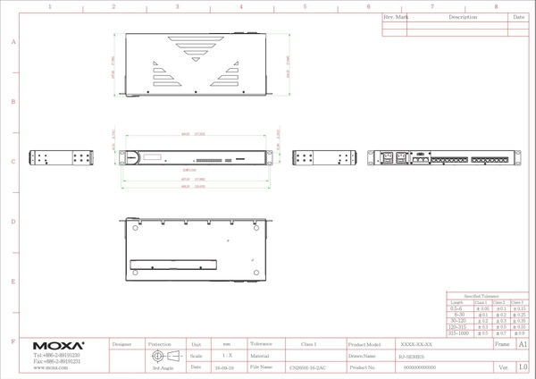 MGate MB3660-16-J-2AC