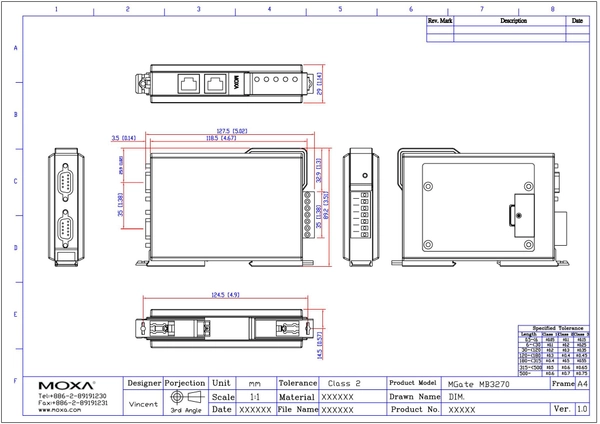 MGate MB3270-T